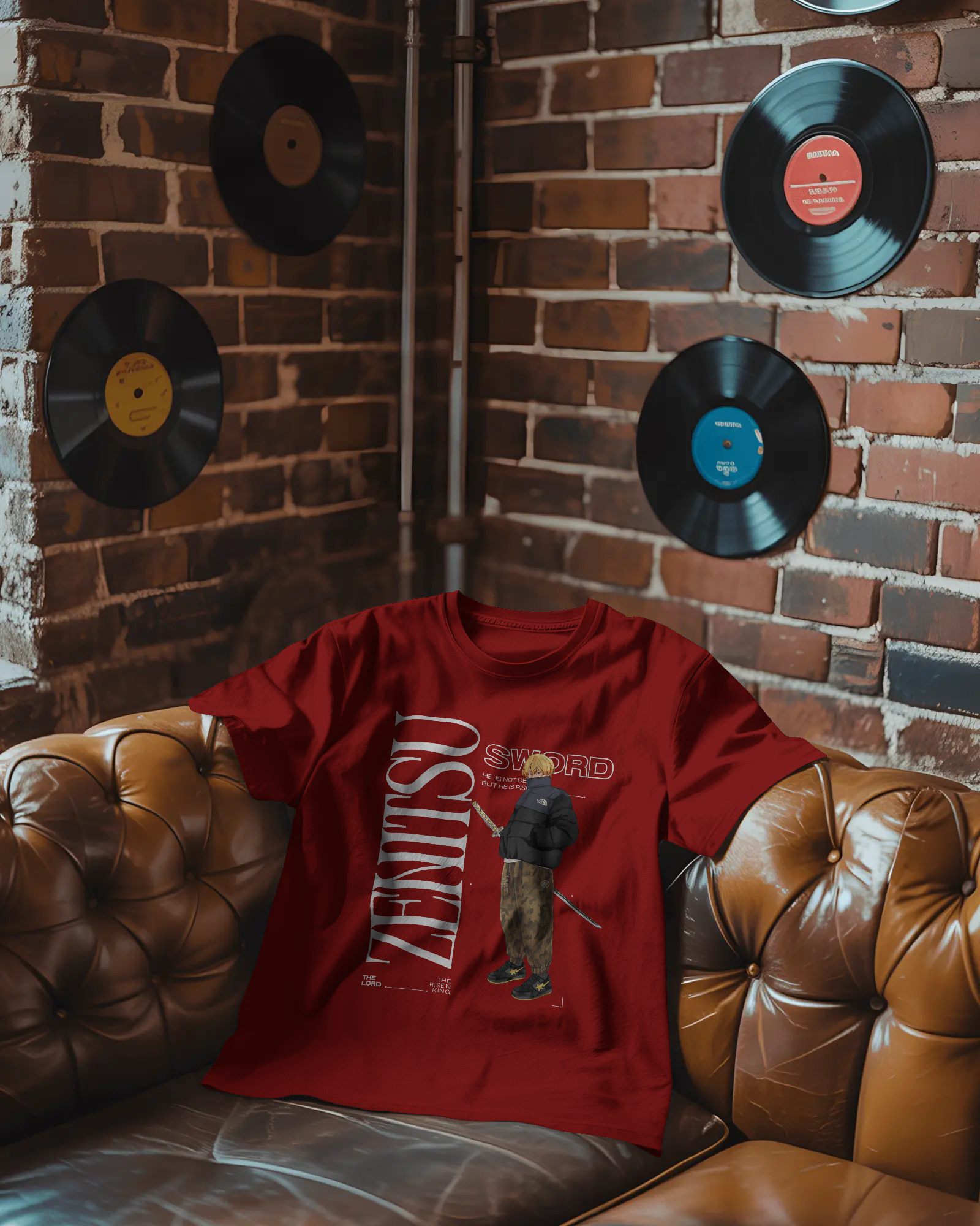 Zenitsu Sword Oversized T-Shirt