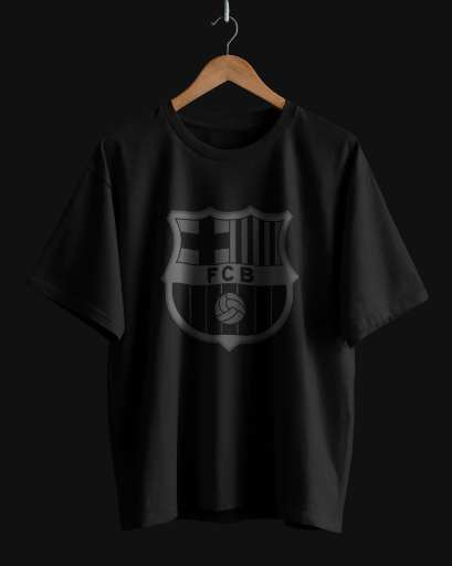 FCB Black Oversized T-Shirt
