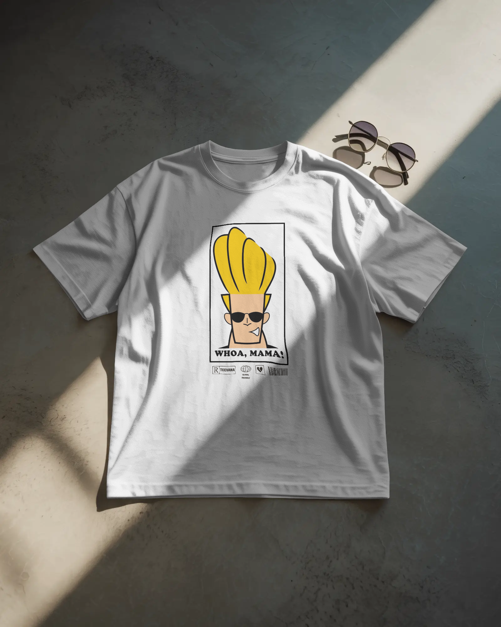 Johnny Bravo Oversized T-shirt