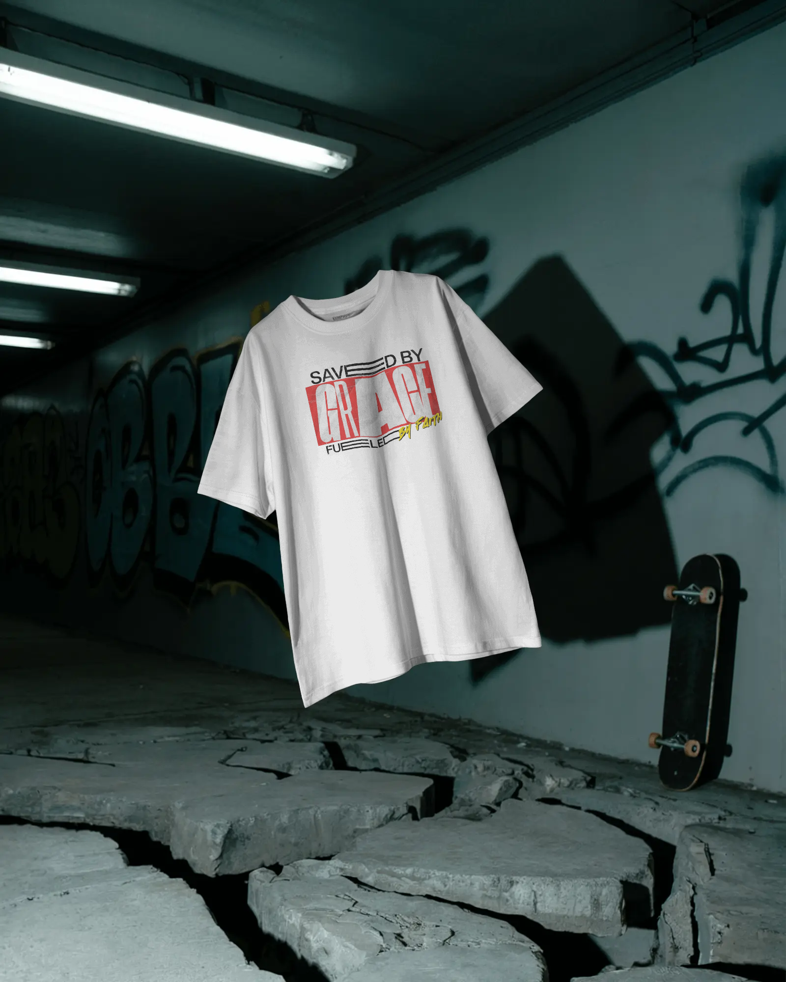 Saved By Grace oversize T-Shirt