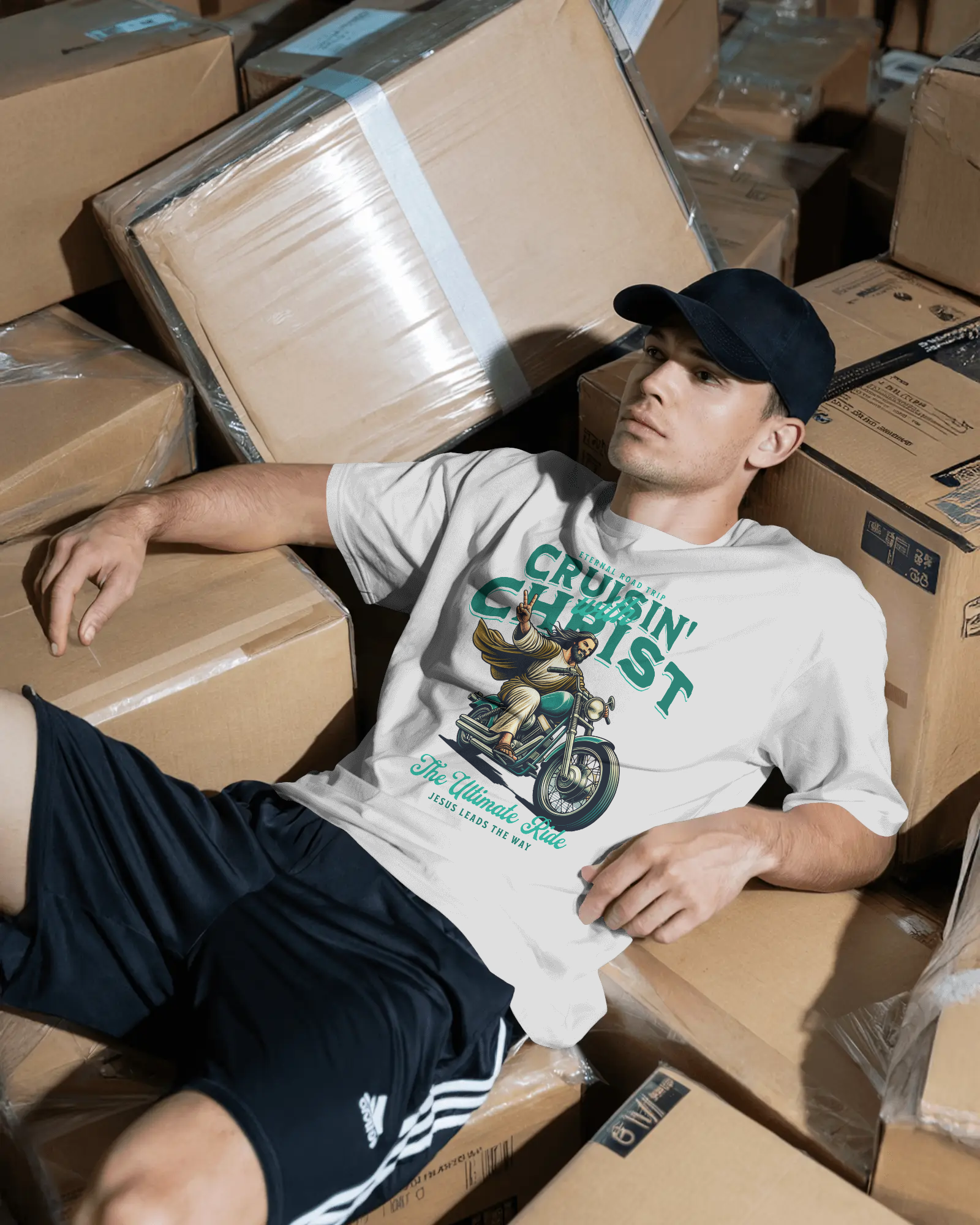 Cruisin' Christ Oversized T-Shirt