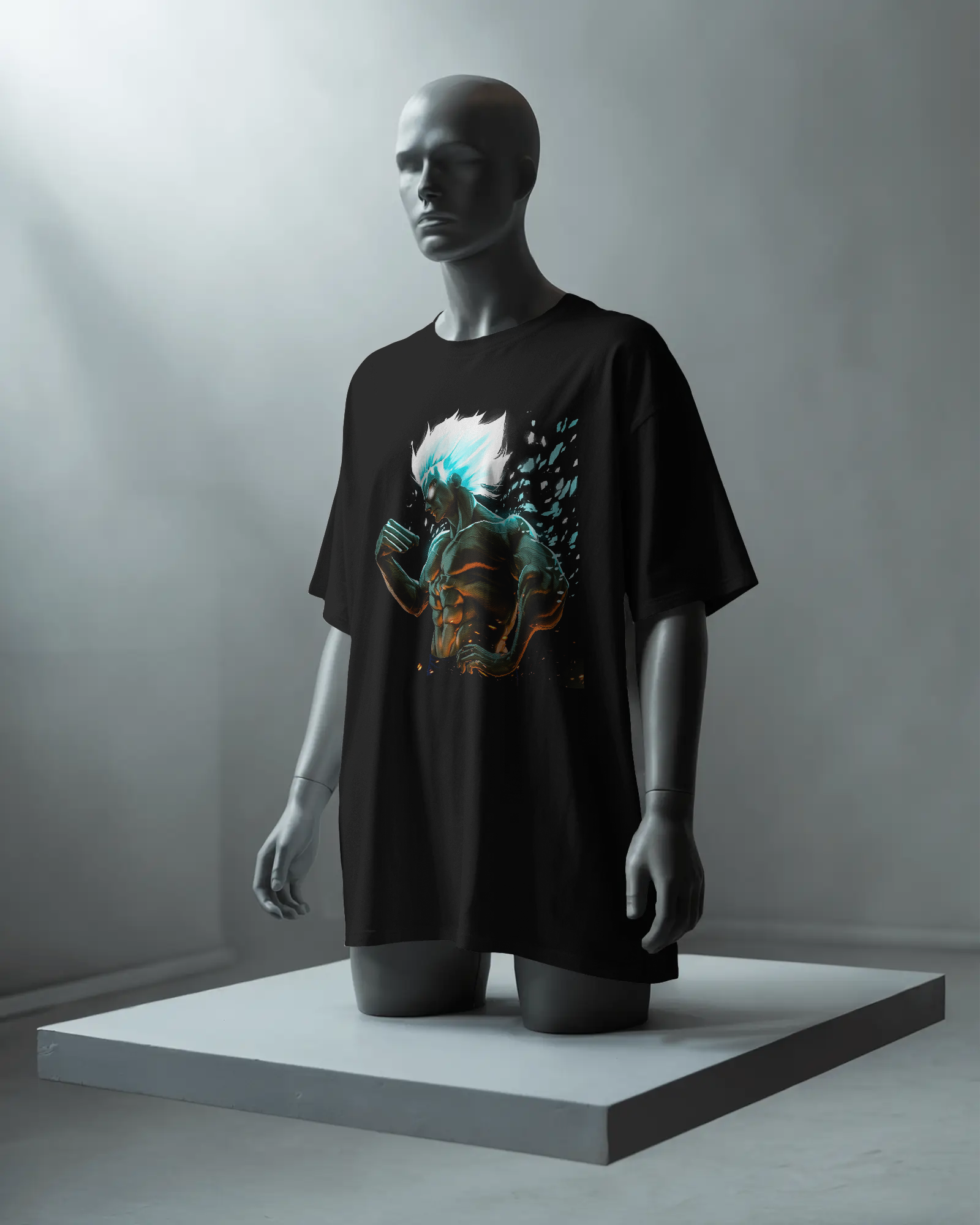 Anime Warrior Oversized T-Shirt