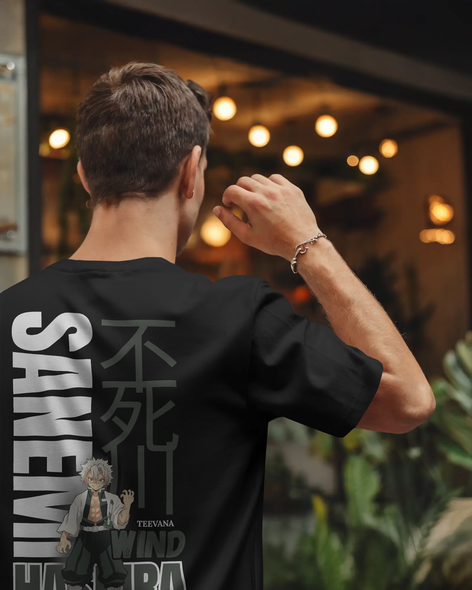 Sanemi Shinazugawa Inspired Oversized T-Shirt