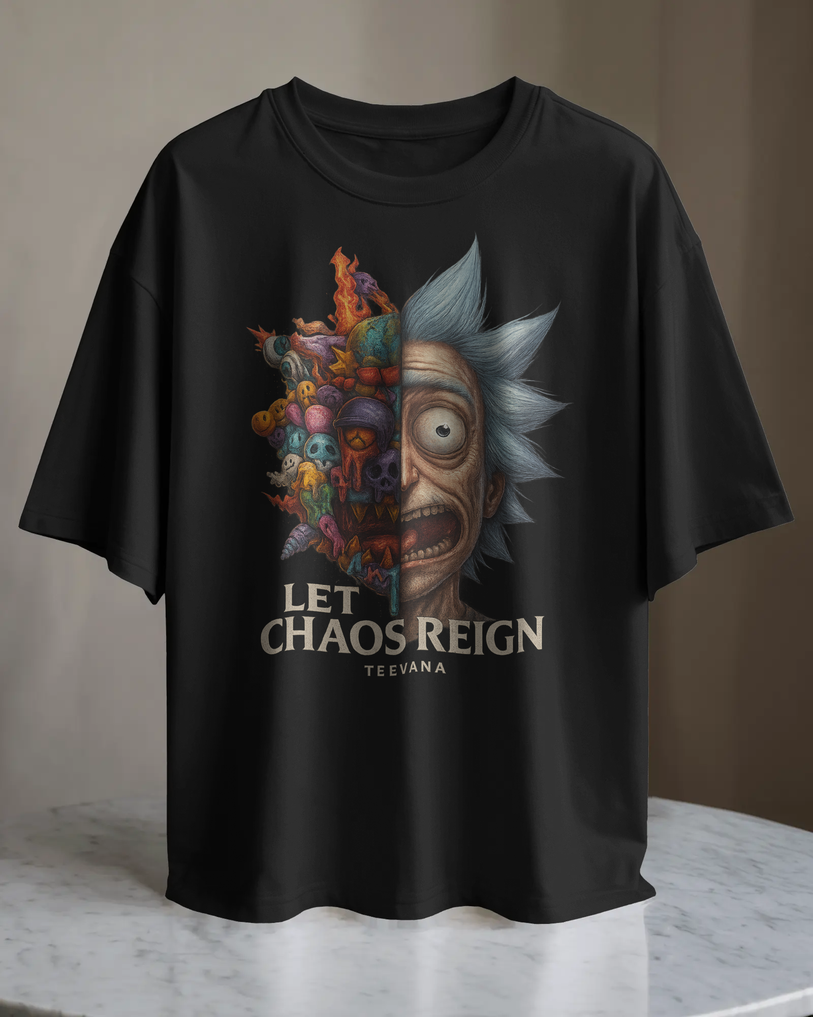 Let Chaos Reign Graphic T-Shirt