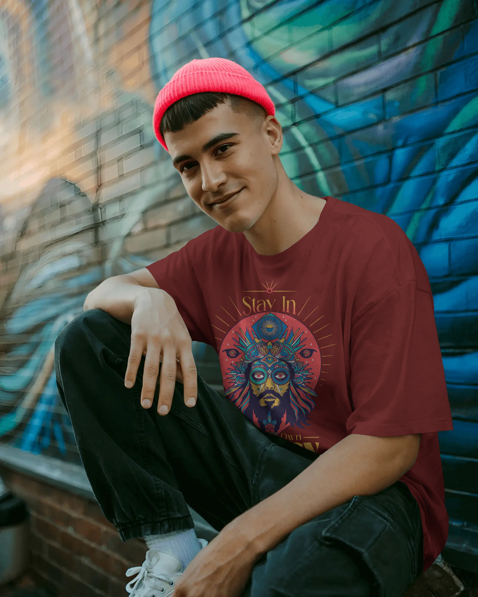 Stay In Your Own Energy Oversized T-shirt