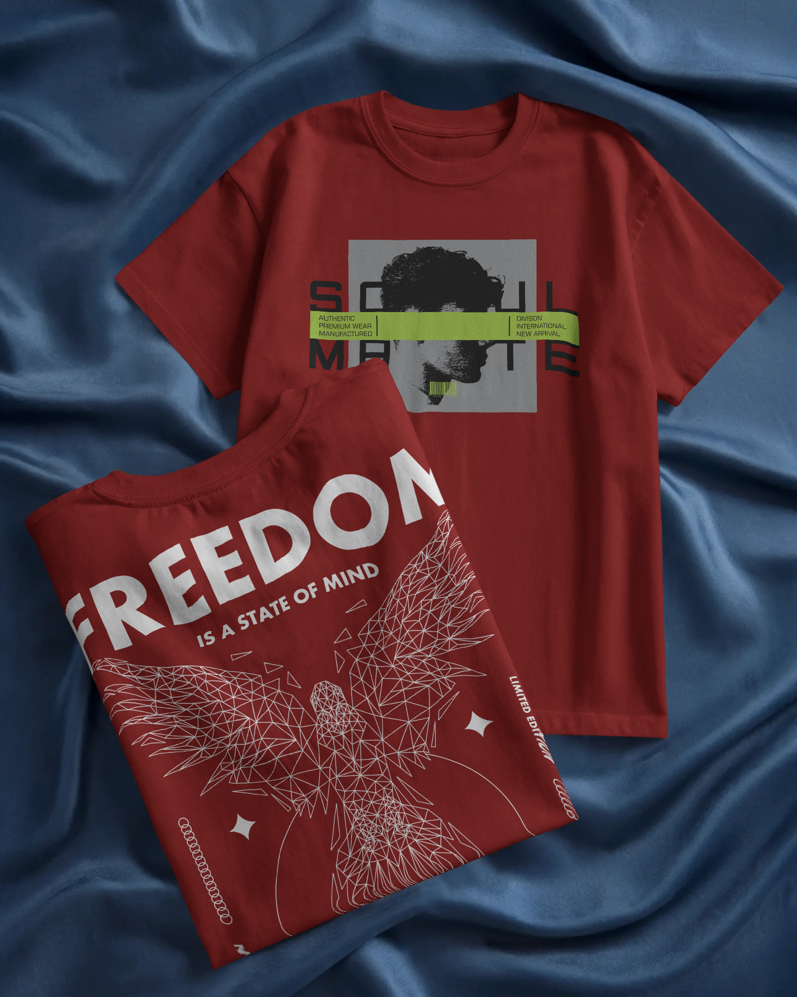 Soul Mate Graphic Oversized T-shirt