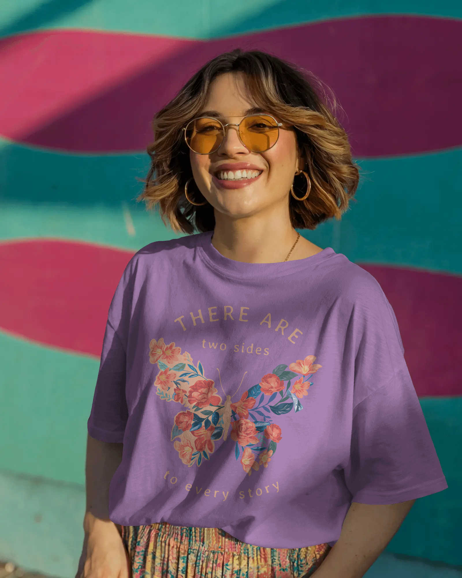 Unique butterfly Oversized T-Shirt