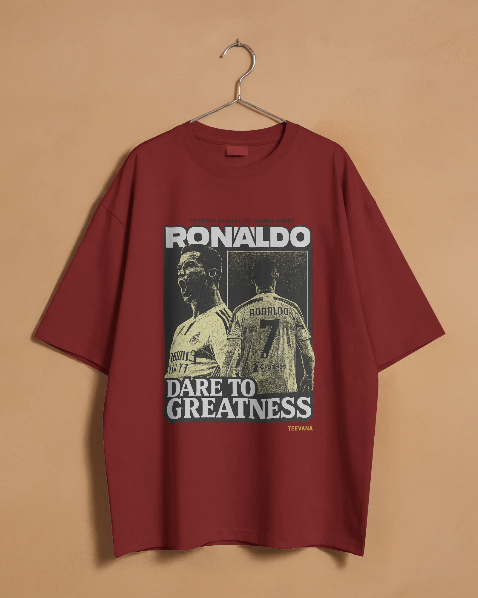 Ronaldo Dare to Greatness Oversized T-Shirt