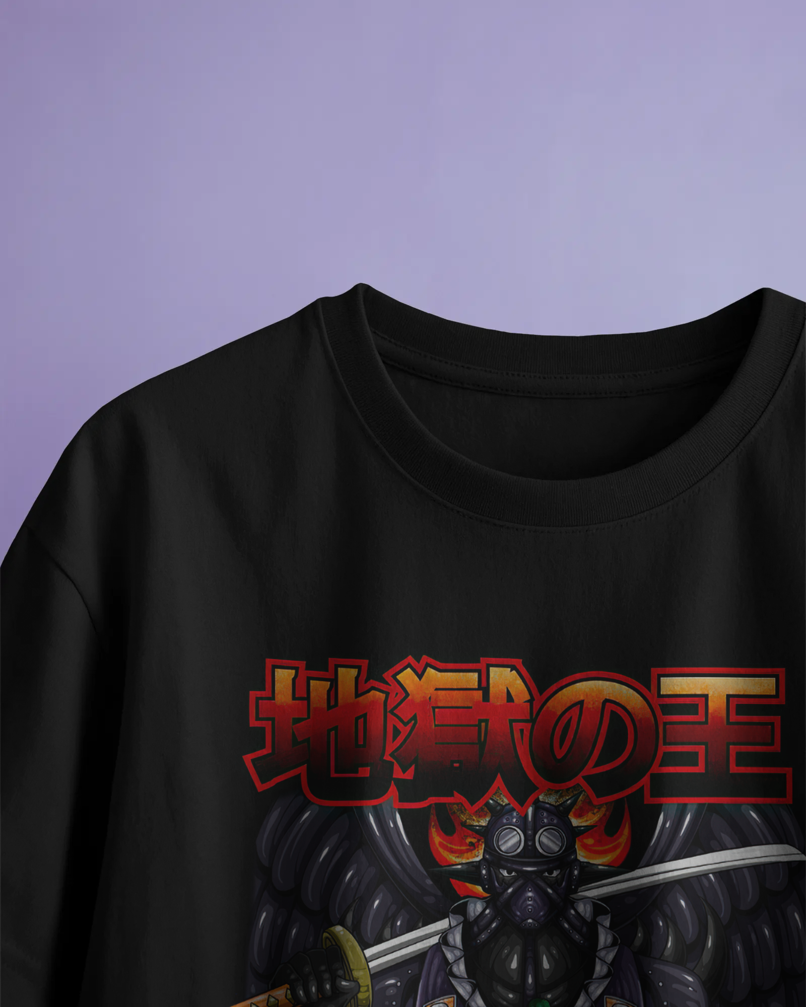 Japanese Demon Graphic T-shirt