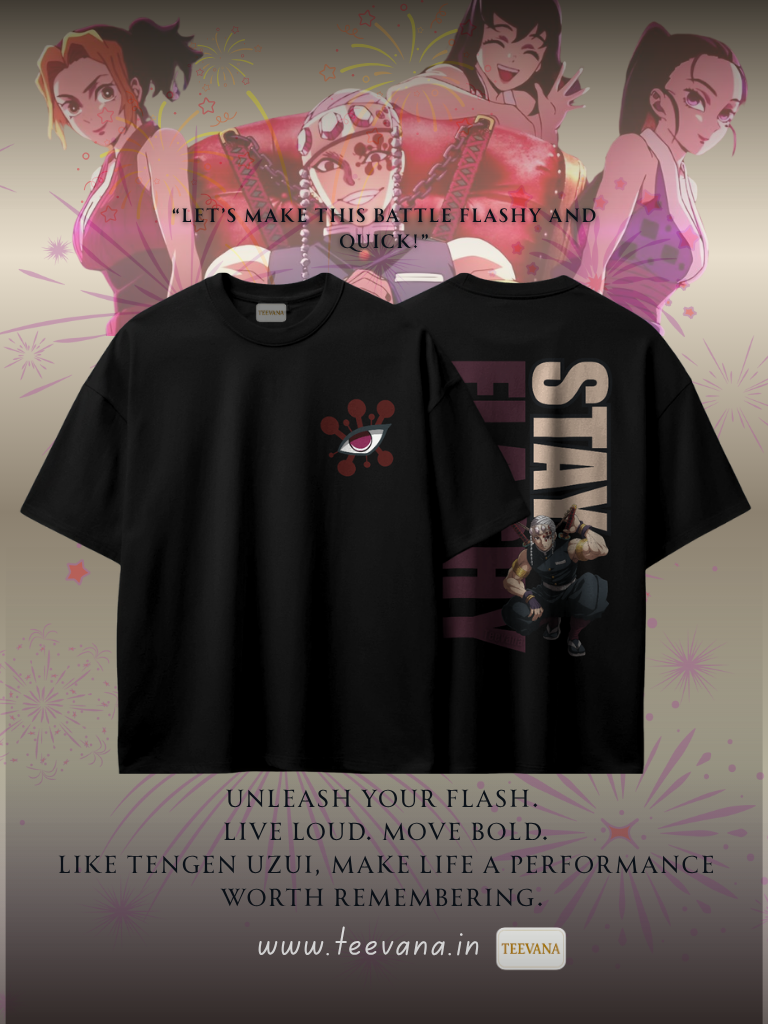 Tengen Uzui Inspired 'Stay Flashy' T-Shirt