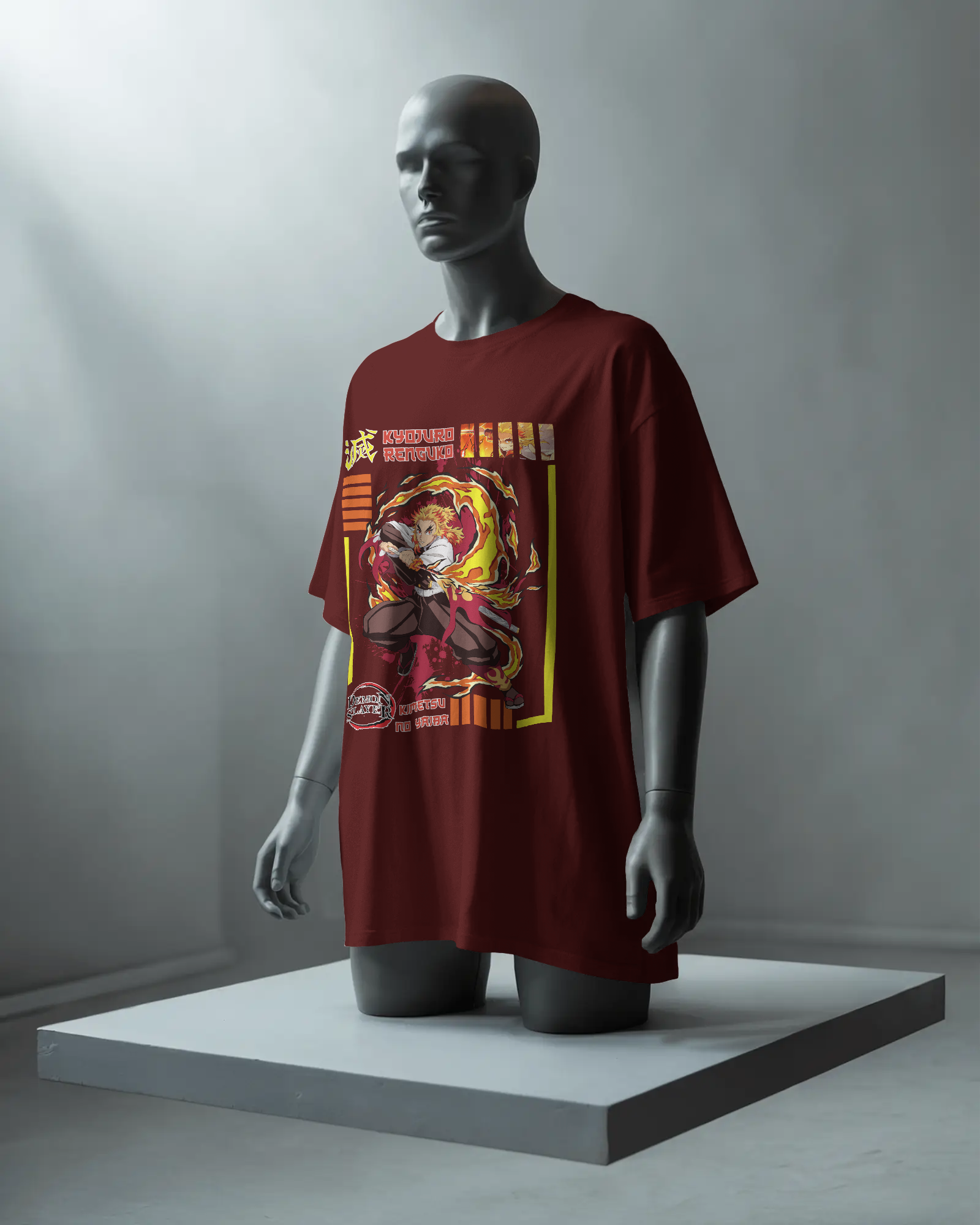  Kyojuro Rengoku Oversized T-Shirt