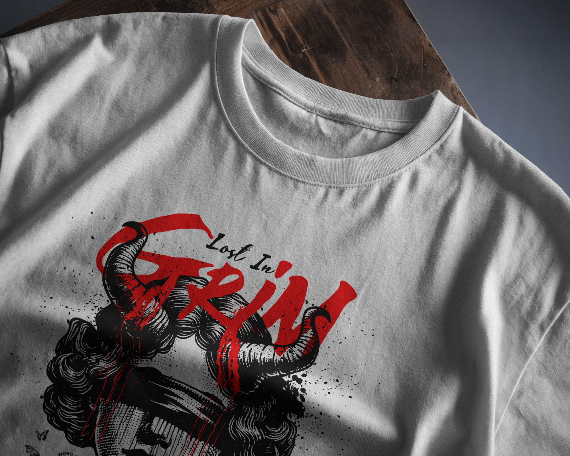 Lost In Grin OverSized T-Shirt