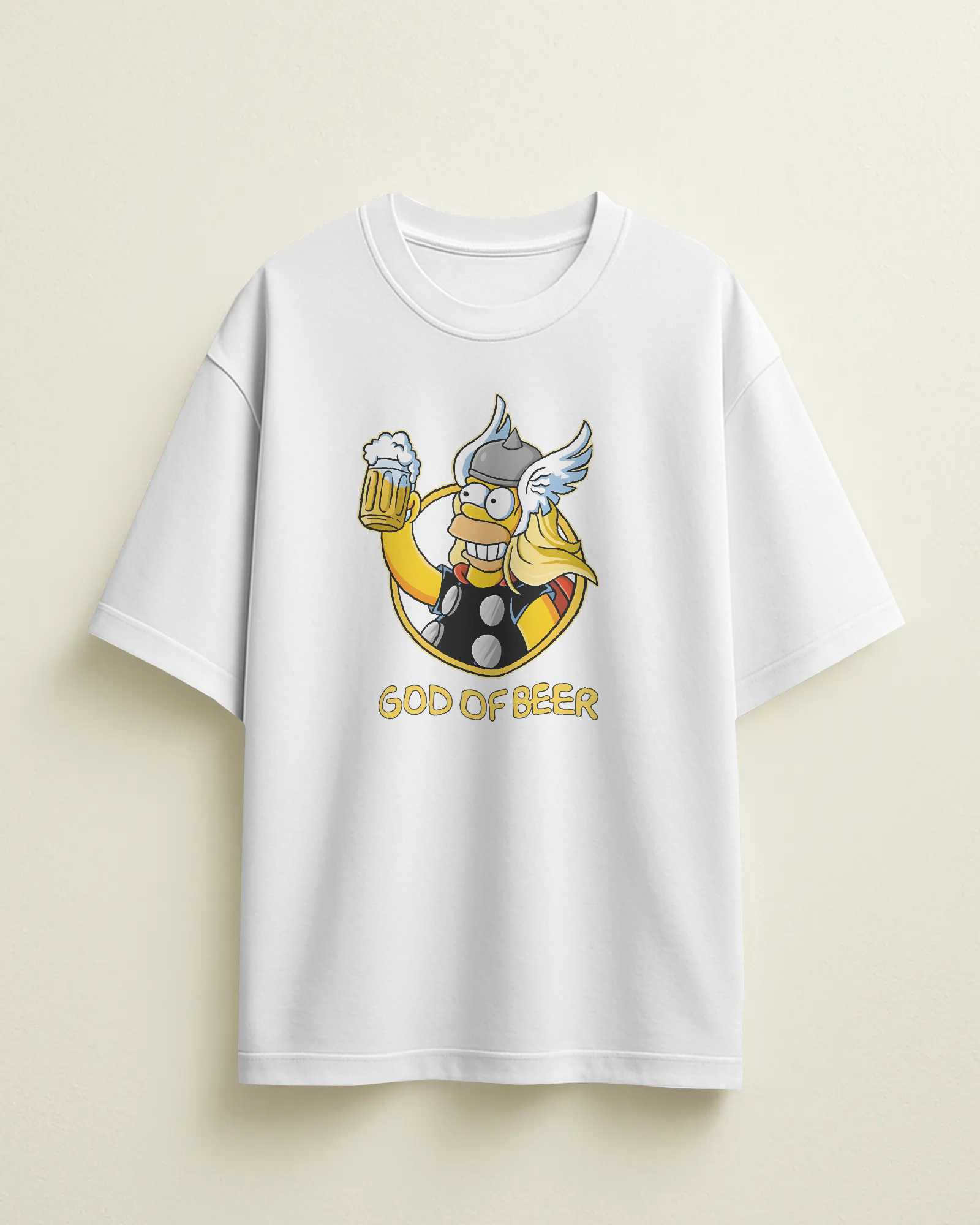 God of Beer Oversized T-shirt