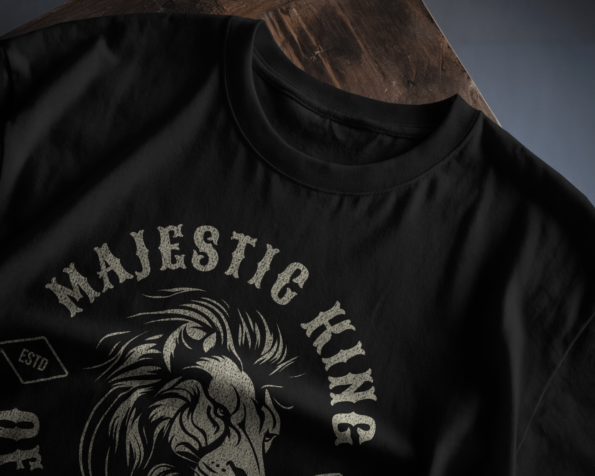 Majestic King of the Jungle Oversized T-shirt