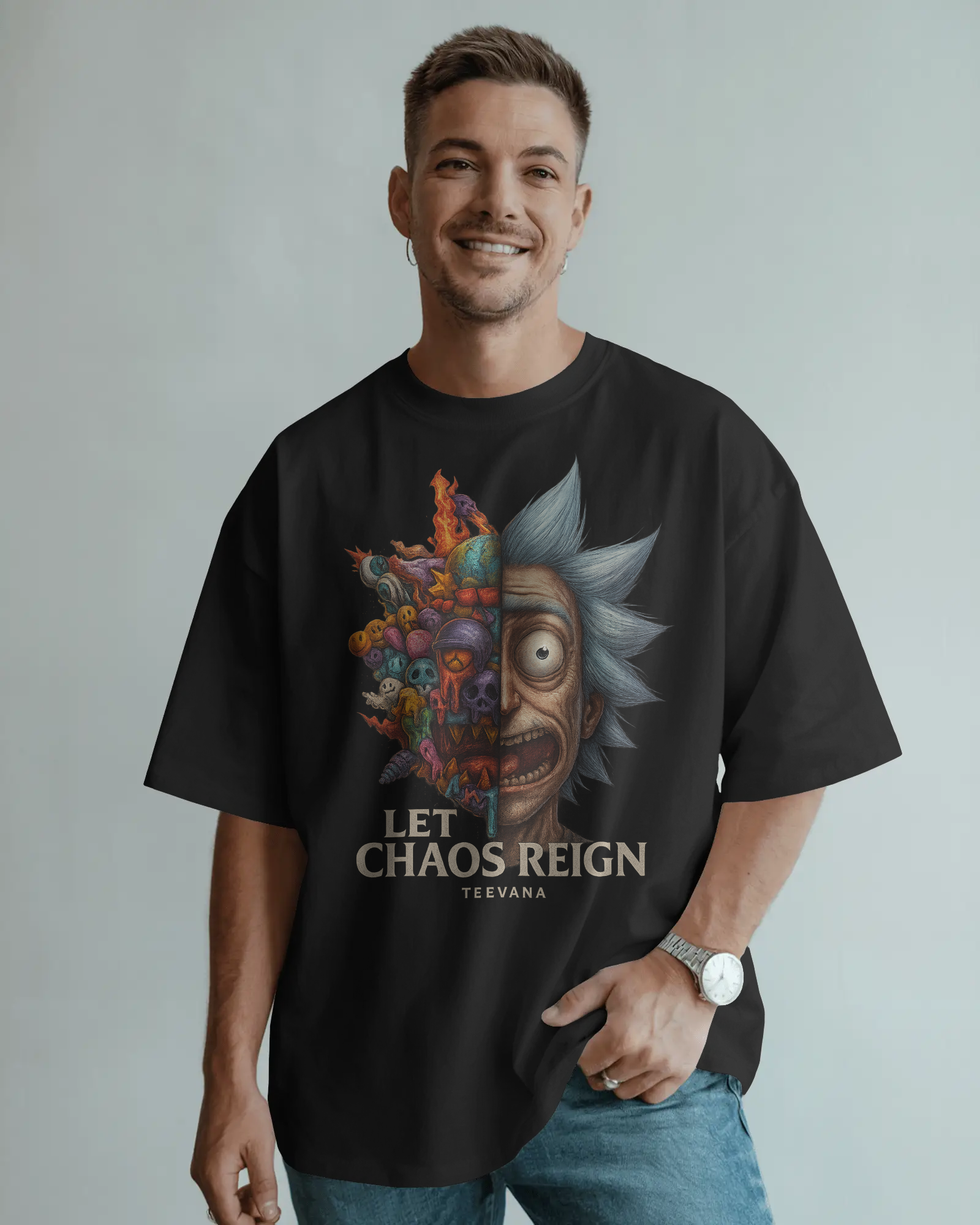 Let Chaos Reign Graphic T-Shirt