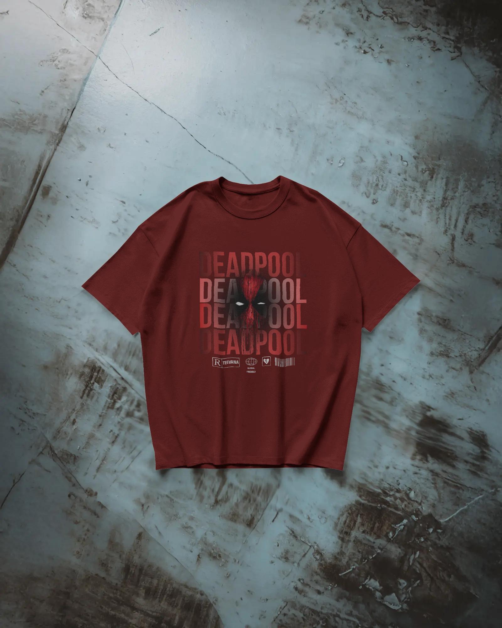 Deadpool Oversized T-Shirt
