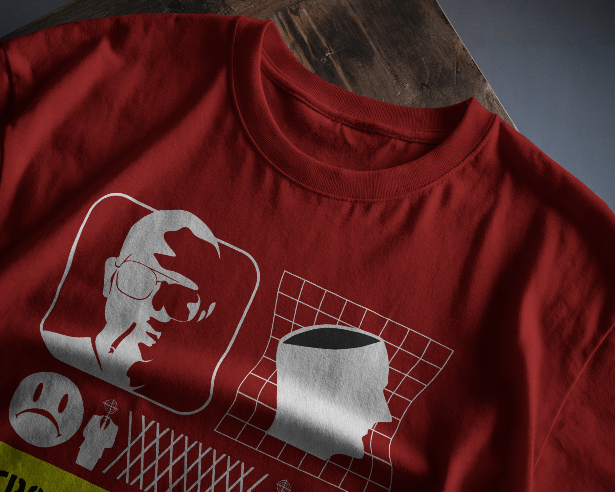 Troubled Teenager Graphic Oversized T-Shirt