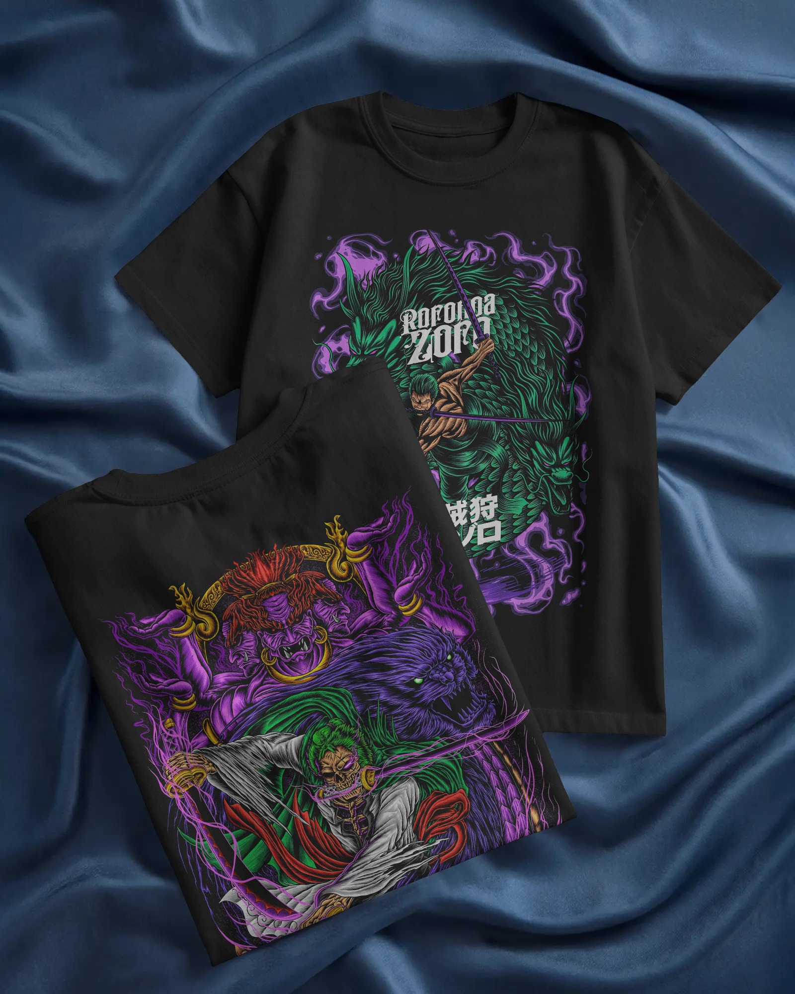 One Piece Zoro Oversized T-Shirts