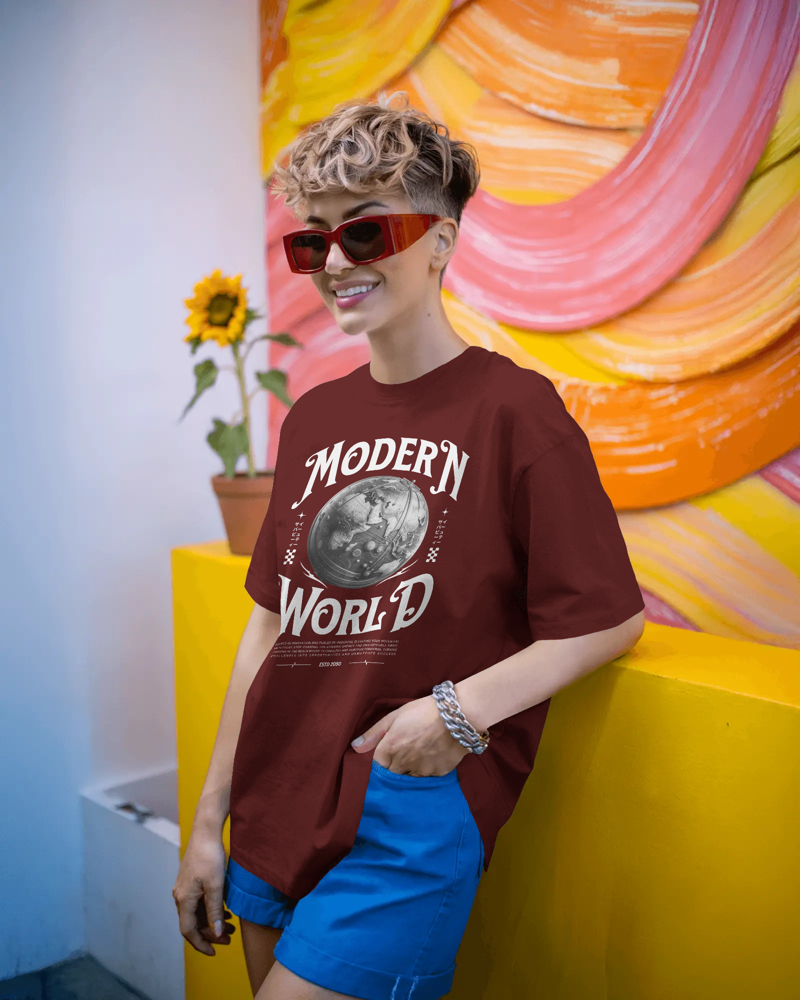 Modern Oversized T-Shirt