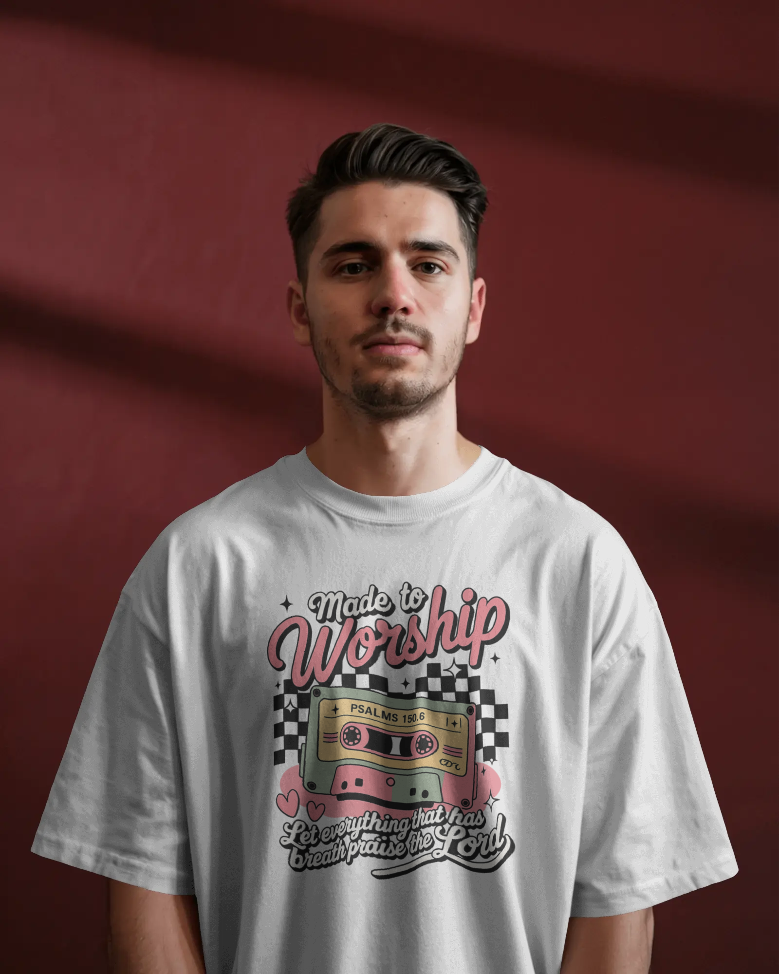 Made to Worship Oversized T-Shirt