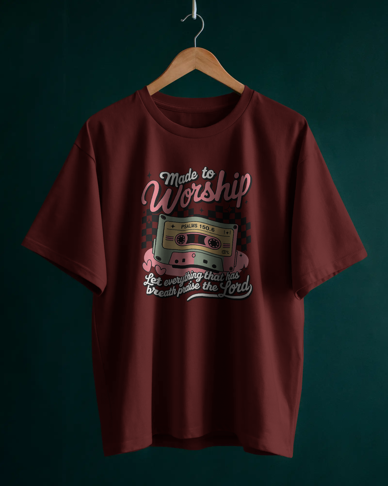 Made to Worship Oversized T-Shirt