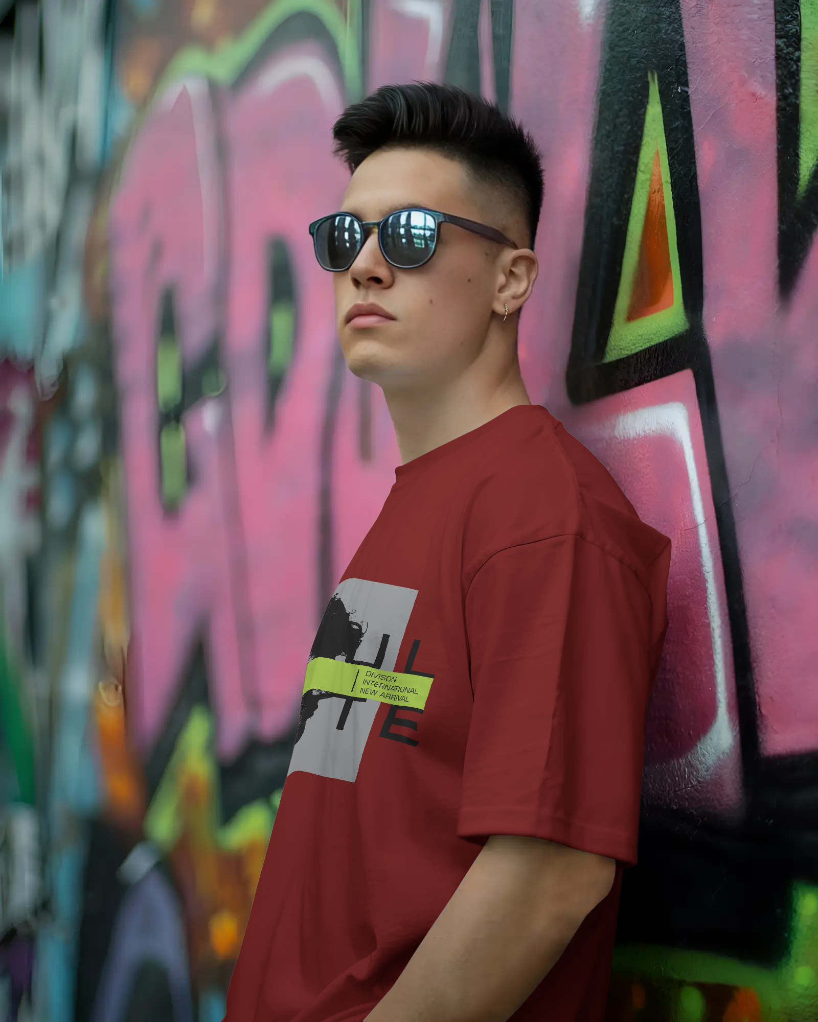 Soul Mate Graphic Oversized T-shirt