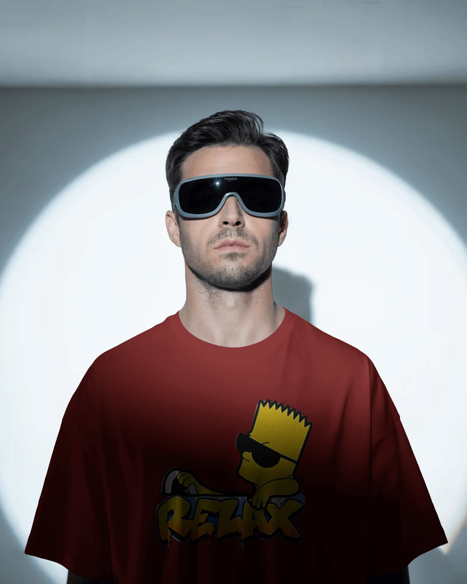 Bart Simpson 'Relax' Oversized T-shirt