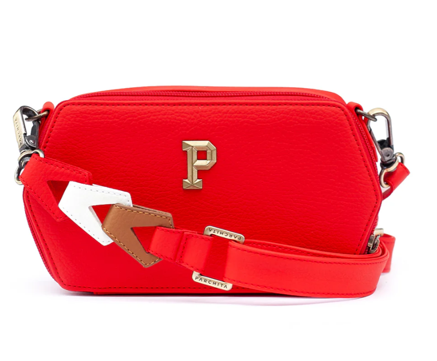 Parchita Malibu Red Designer Handbag