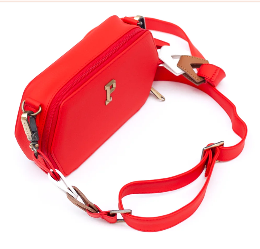 Parchita Malibu Red Designer Handbag