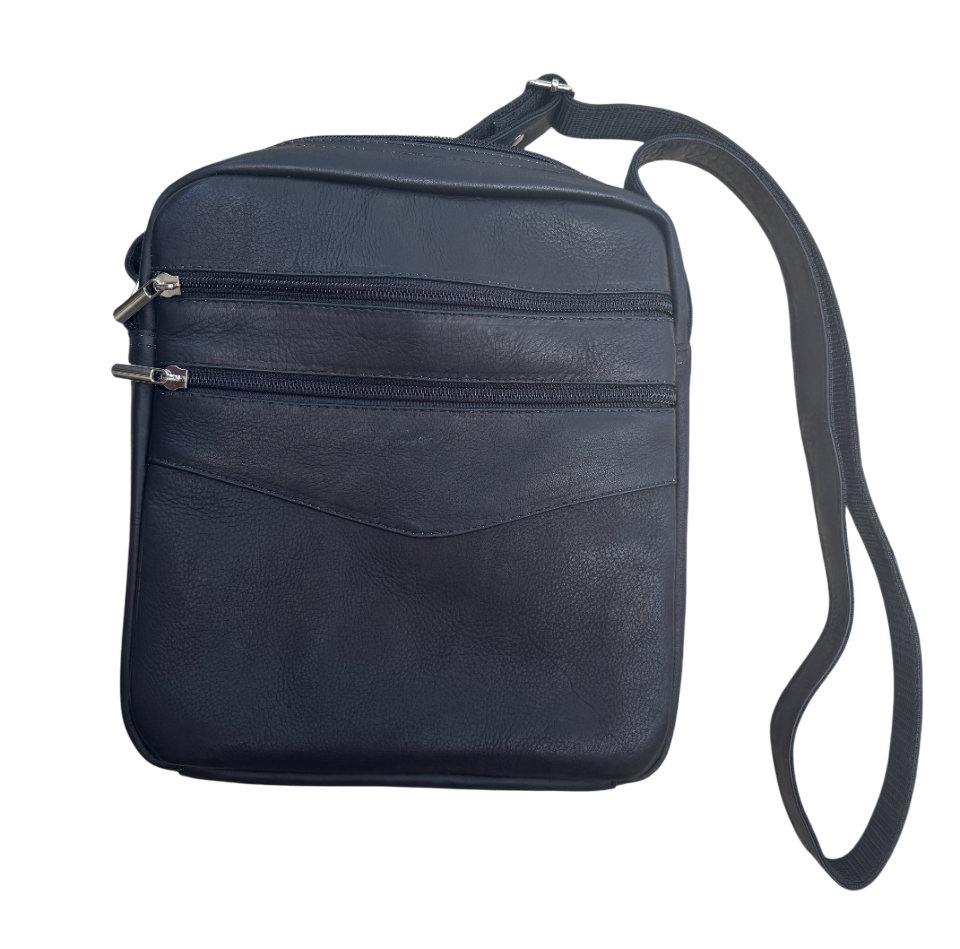 Black Bandolera Colombiana 100% Leather