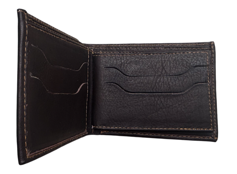 Brown Wallet 100% Leather 