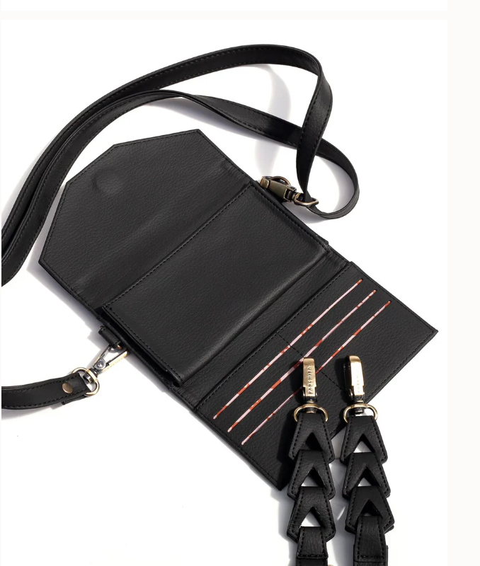 PARCHITA Mila Black Bag