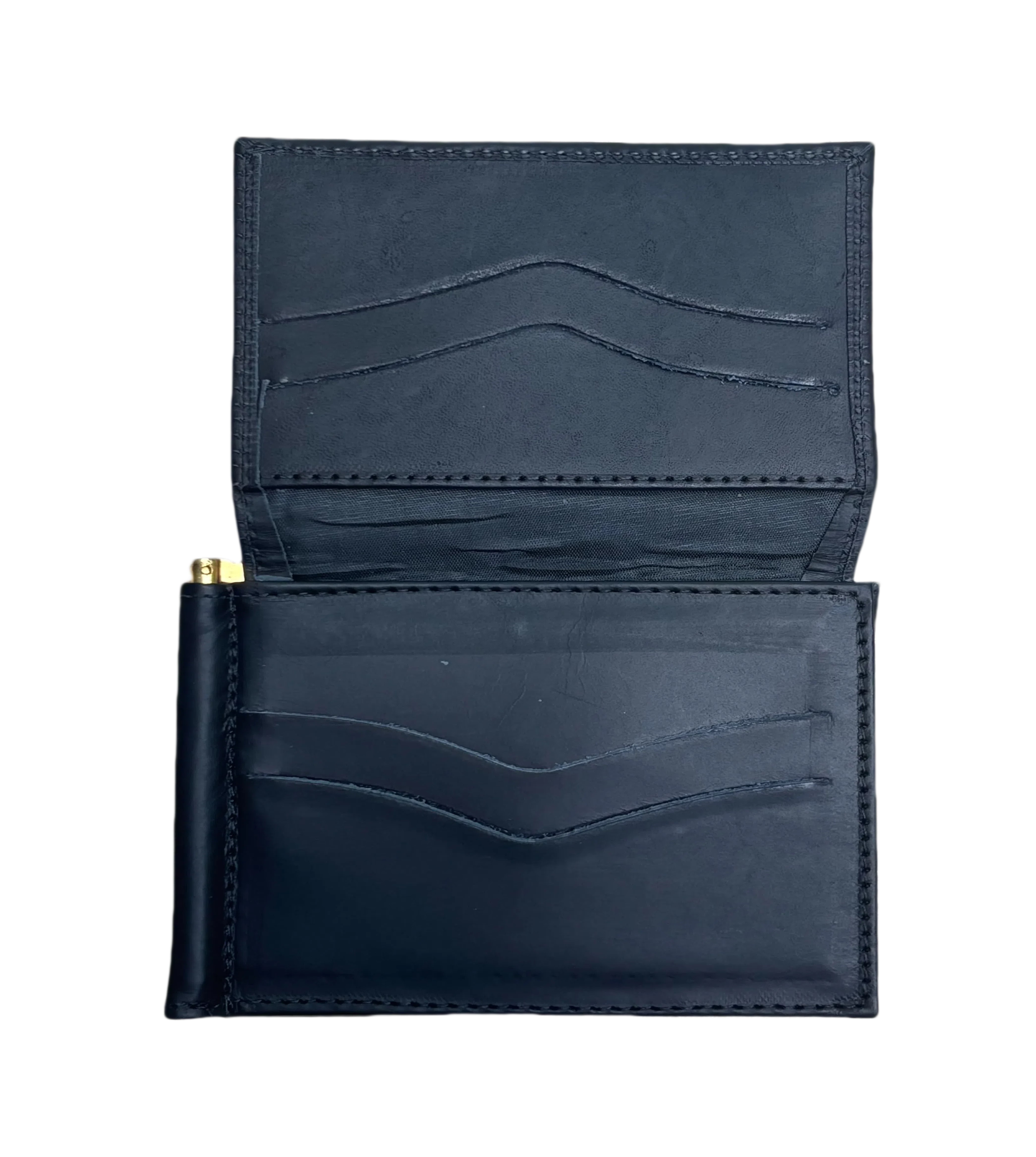 Black Leather Cards Holder 