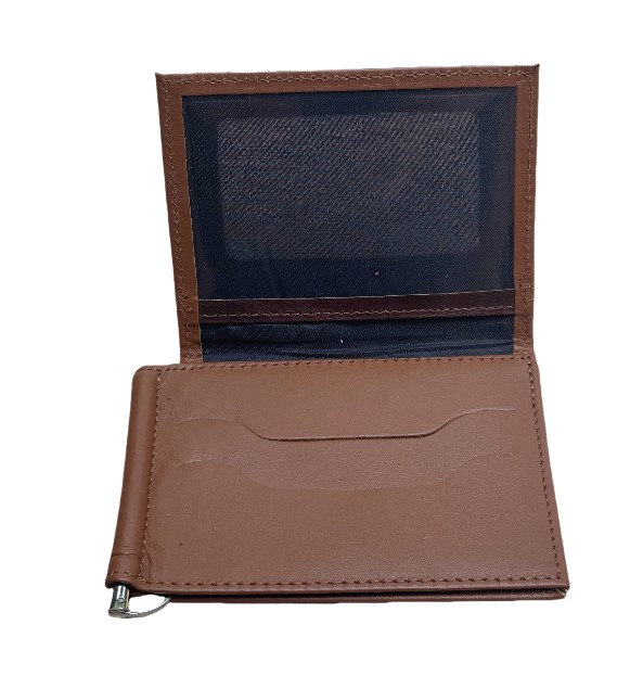 Brown Leather Card Holder 