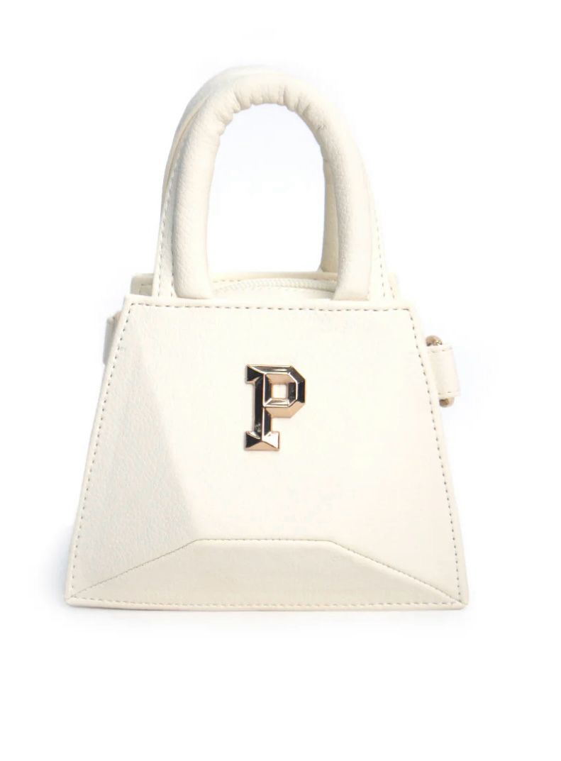 White Mini Handbag Parchita Kufra