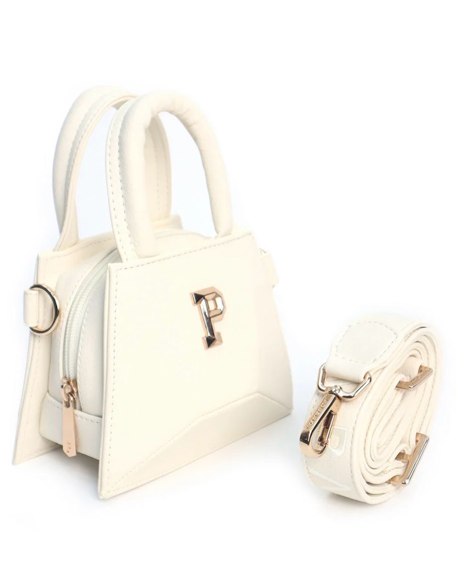White Mini Handbag Parchita Kufra
