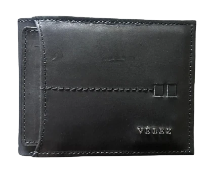 Classic Black Leather Wallet