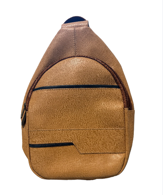 Brown Leather Sling Bag