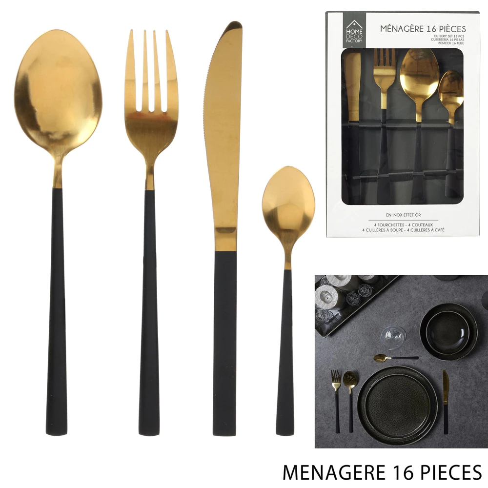 16 Piece Cutlery Set