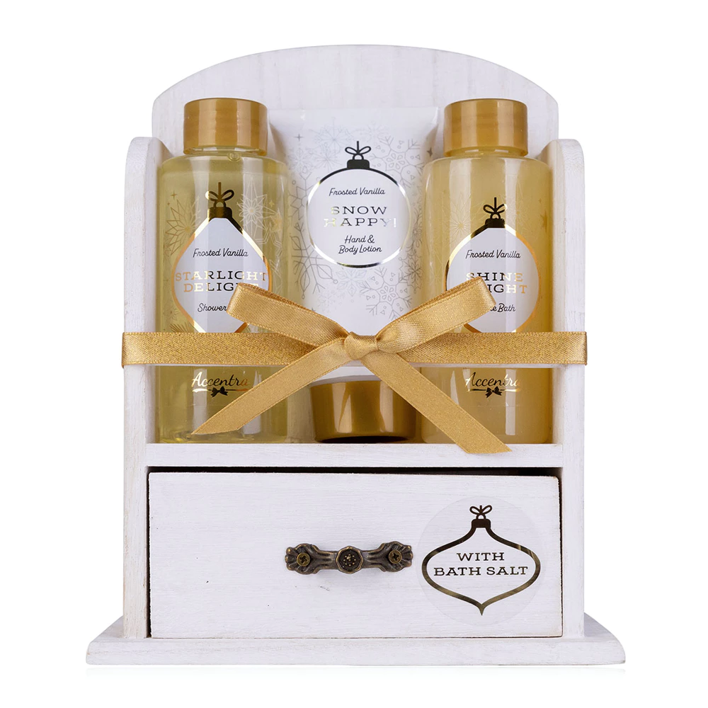 Wooden Bath Gift Set 