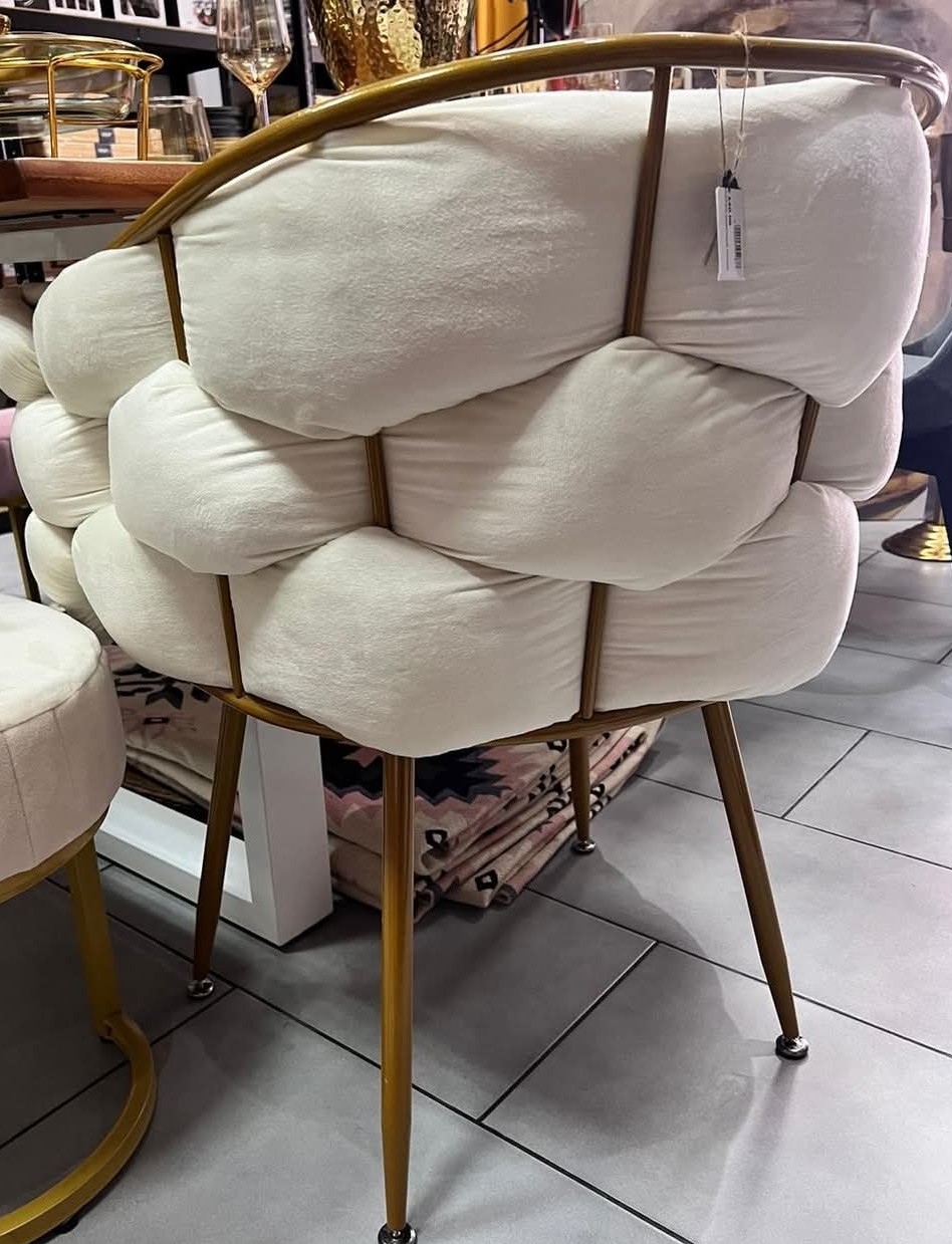 Modern Plush Accent Chair