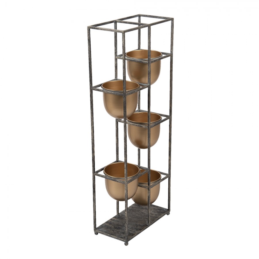 Metal Frame Plant Stand