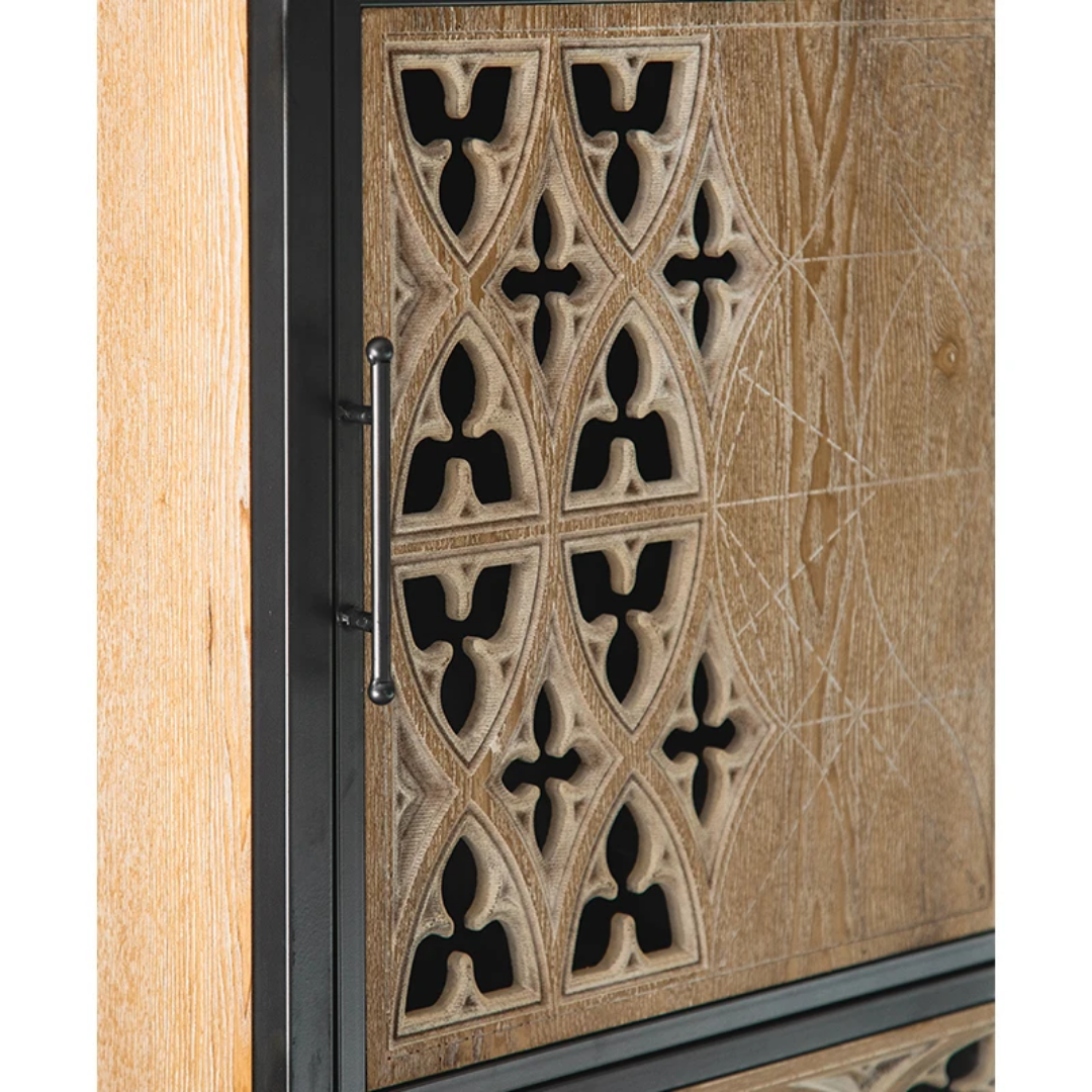 Carved Wooden Cabinet
