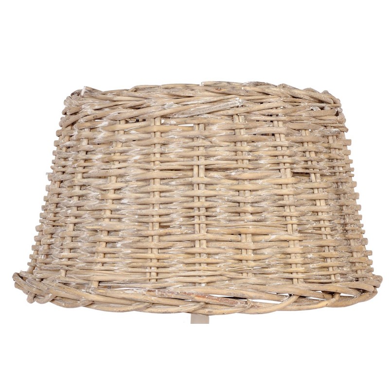 Handwoven Wicker Lampshade