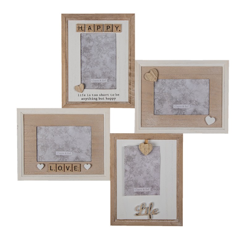 Decorative Wooden Photo Collage