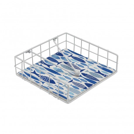 Aqua Napkin Holder
