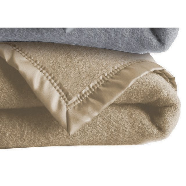 Beige Fleece Grandpa Blanket