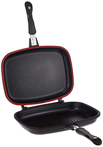 34cm Double-Sided Grill Pan