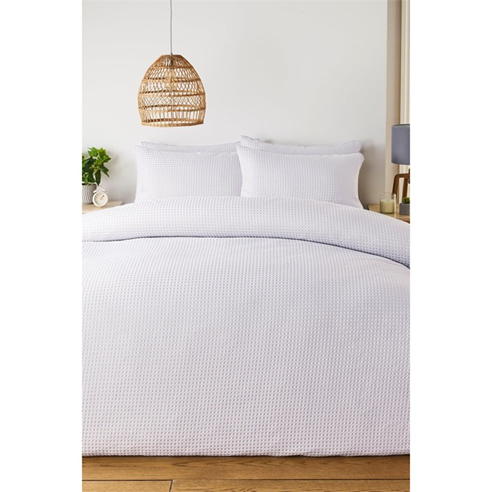 Waffle Self Designed Duvet Cover Set
