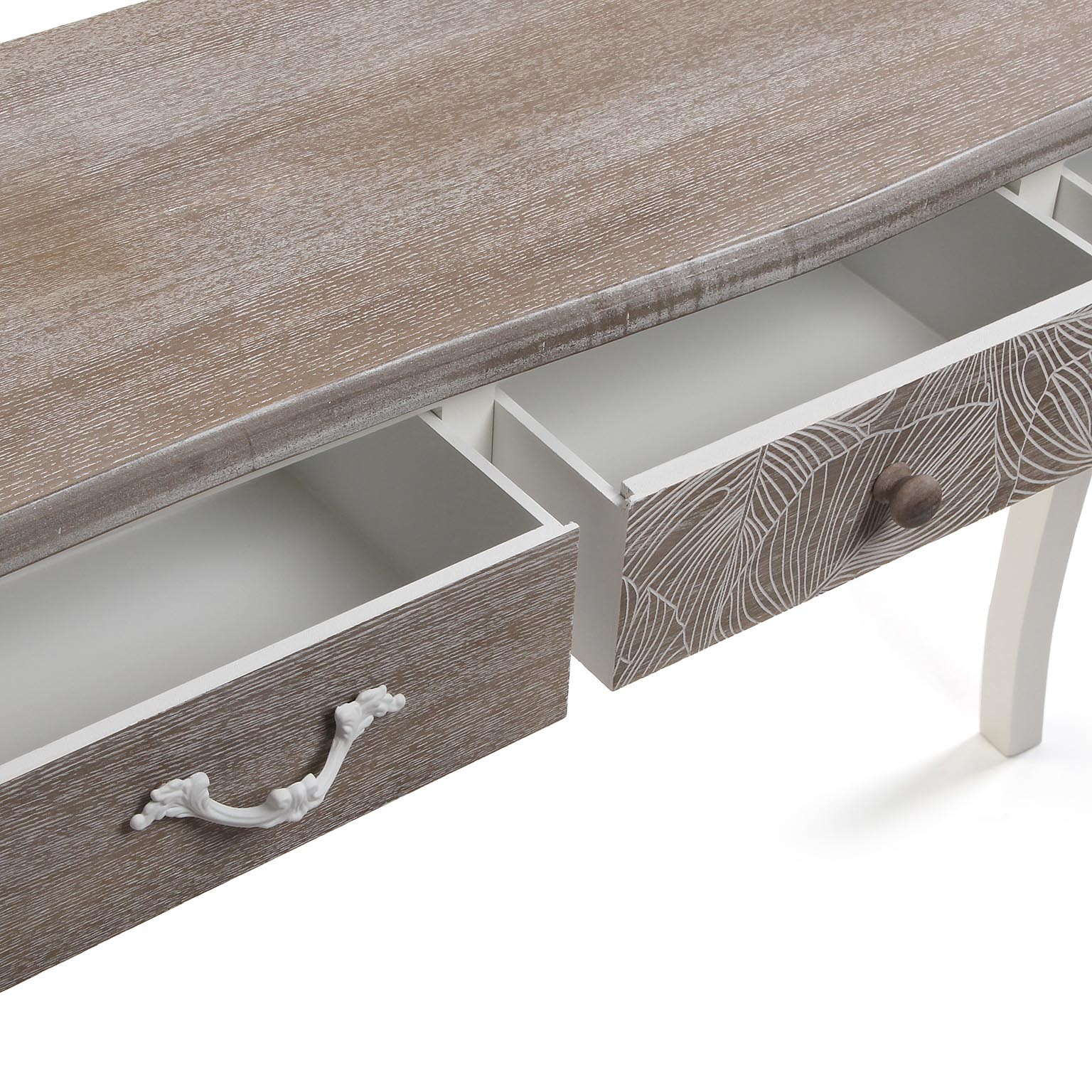 Shabby Chic Wooden Console Table